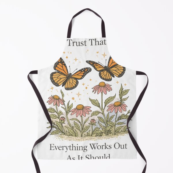 Item preview, Trust That Everything Works Out Butterflies Poster designed and sold by Matinez Pink.