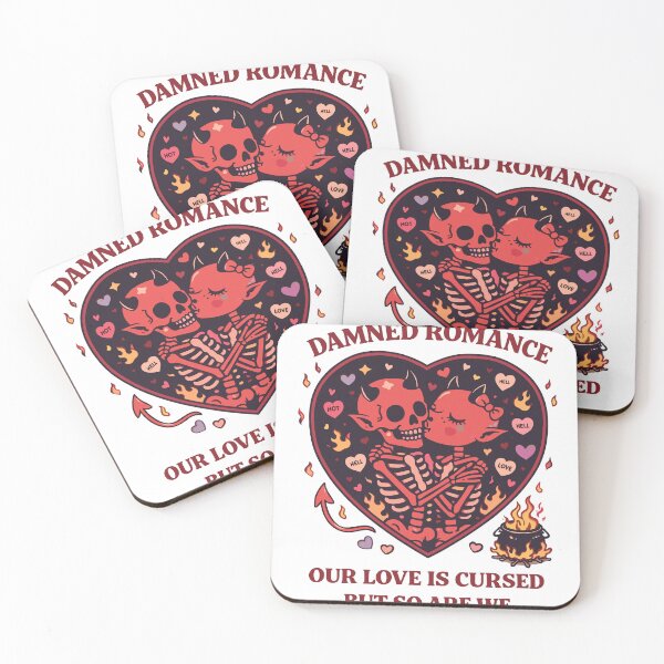 Item preview, Damned Romance Skeleton Kiss Poster designed and sold by Matinez Pink.