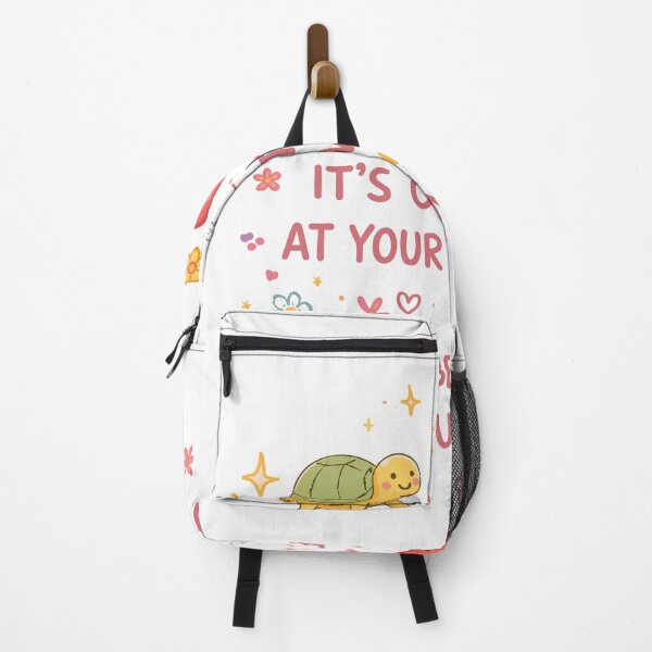 Item preview, Go At Your Own Pace Turtle Poster designed and sold by Matinez Pink.