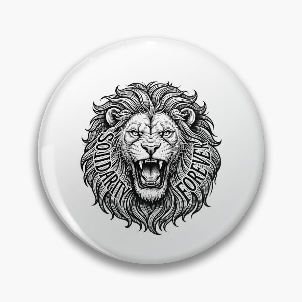 Item preview, Solidarity Forever Lion Anti Capitalist Socialist Quote    designed and sold by Owcomm.