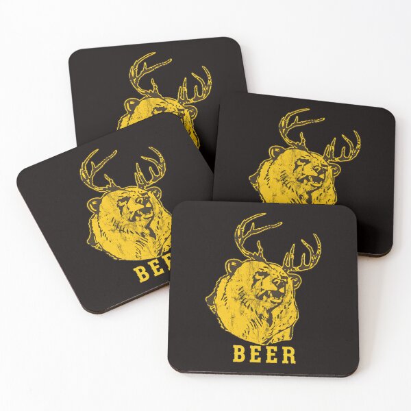 Item preview, Bear Antler BEER  designed and sold by mokopuniarts.