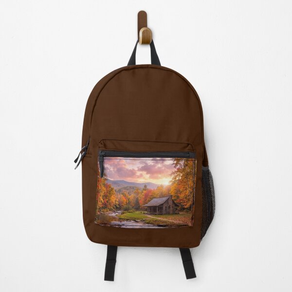Item preview, Cozy Fall Cabin by the Stream designed and sold by amusefullife.