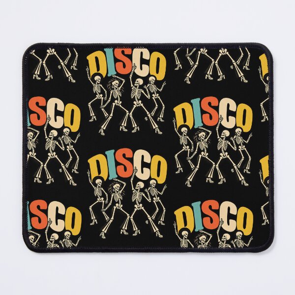 Item preview, Disco Skeletons Dancing 70s Retro Vintage Groovy Spooky Halloween Graphic designed and sold by ZaDonShop.