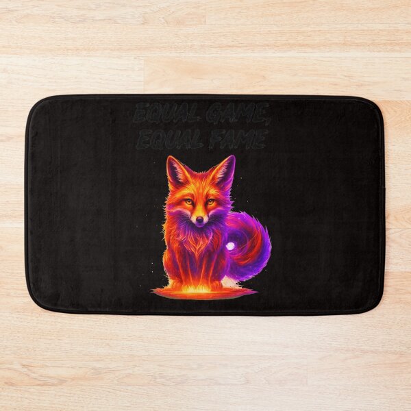 Item preview, Equal Game Equal Fame Fox Art designed and sold by mokopuniarts.