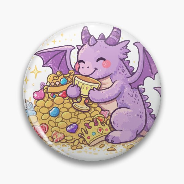 Item preview, Me And My Treasures Dragon Poster designed and sold by Matinez Pink.