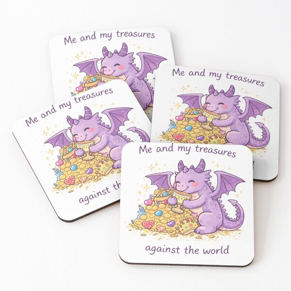 Item preview, Me And My Treasures Dragon Poster designed and sold by Matinez Pink.