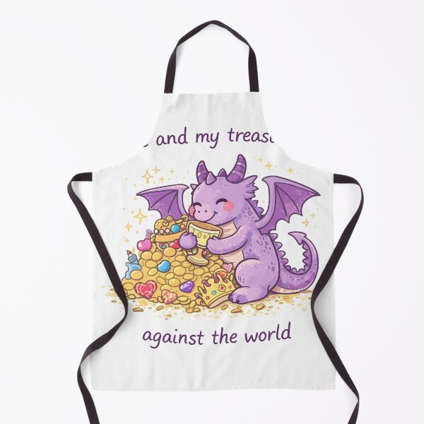 Item preview, Me And My Treasures Dragon Poster designed and sold by Matinez Pink.