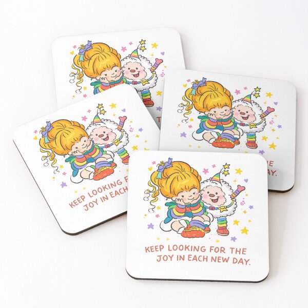 Item preview, Keep Looking For The Joy Rainbow Character Poster designed and sold by Matinez Pink.