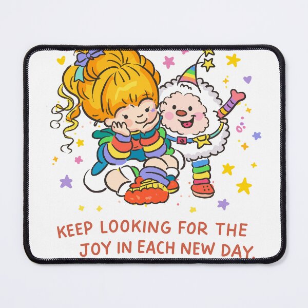 Item preview, Keep Looking For The Joy Rainbow Character Poster designed and sold by Matinez Pink.