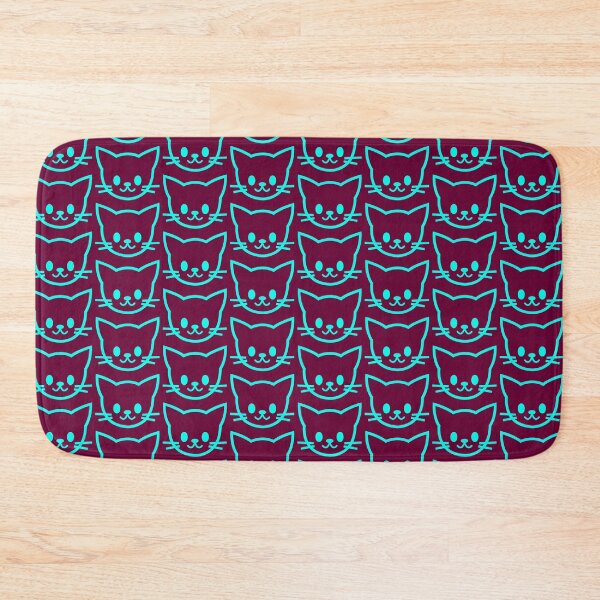 Item preview, Minimalist Cat No. 1 Turquoise designed and sold by yuretzius.