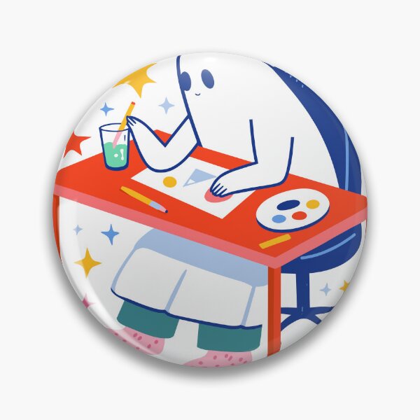 Item preview, It's OK To Be Seen Trying Ghost Poster designed and sold by Matinez Pink.