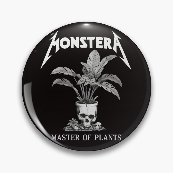 Item preview, Monstera Master Of Plants Skull Planter Metal  designed and sold by mokopuniarts.