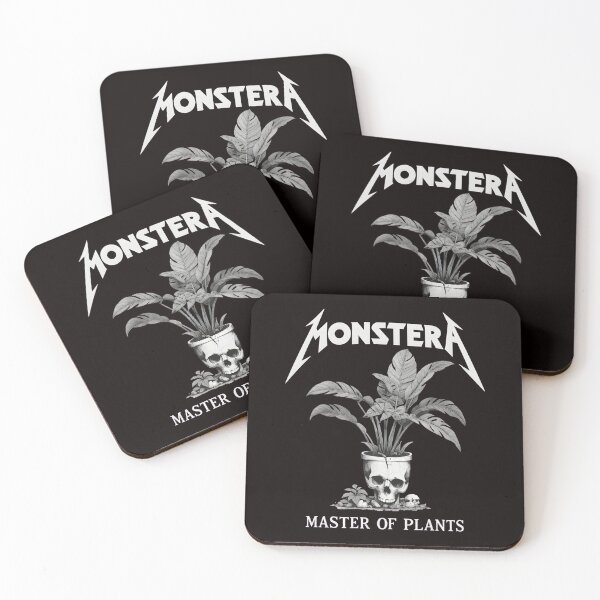 Item preview, Monstera Master Of Plants Skull Planter Metal  designed and sold by mokopuniarts.