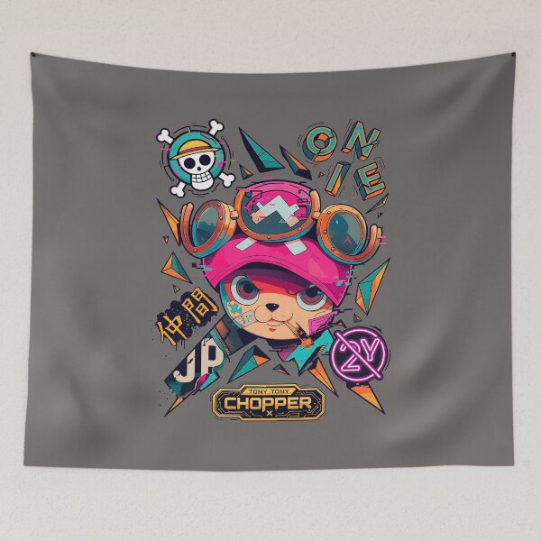 Item preview, Cyberpunk Chopper X One Piece Graphic Tee-64 designed and sold by MelanieRiedli.