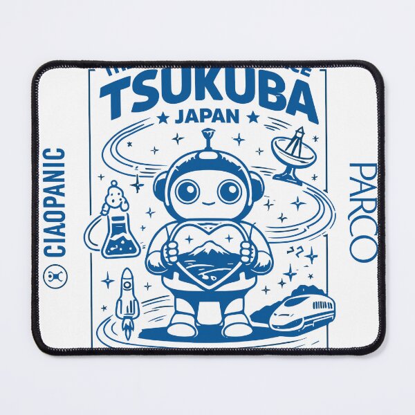 Item preview, Tsukuba Japan Parco Robot Poster designed and sold by Matinez Pink.