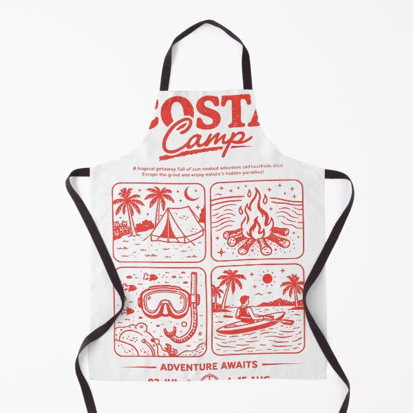 Item preview, Costa Camp Tropical Adventure Poster designed and sold by Matinez Pink.