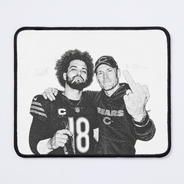 Item preview, Caleb Williams Ben Johnson Chicago Football 18 Vintage Funny Fan designed and sold by RideMche.