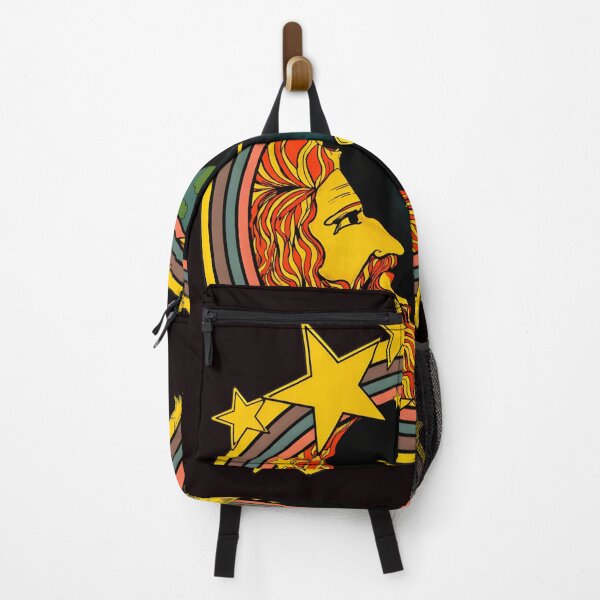 Item preview, Cosmic Moon Face & Stars Retro Art designed and sold by theleftyworks.