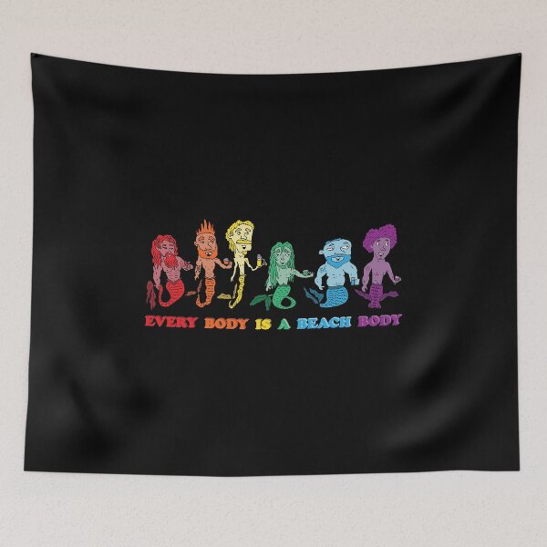 Item preview, Every Body Is A Beach Body designed and sold by Tim Veiga.