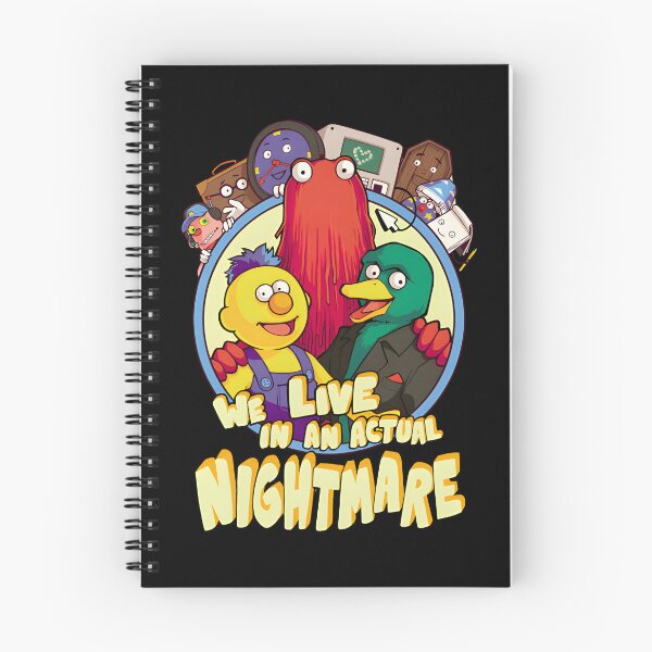 Item preview, Don't Hug Me I'm Scared "We Live In An Actual Nightmare" Meme designed and sold by Krishmarakris.