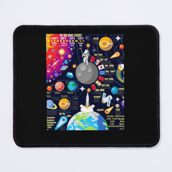 Item preview, Space-Universe-Infographics-Big-Bang designed and sold by streibiweuberh.