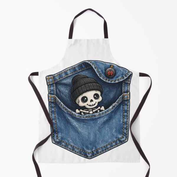 Item preview, Pocket Skeleton With Cozy Beanie Charm designed and sold by Mindful56.