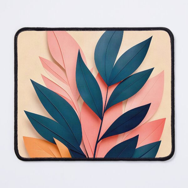 Item preview, Abstract Leaf Composition designed and sold by Vicky Brago-Mitchell®.