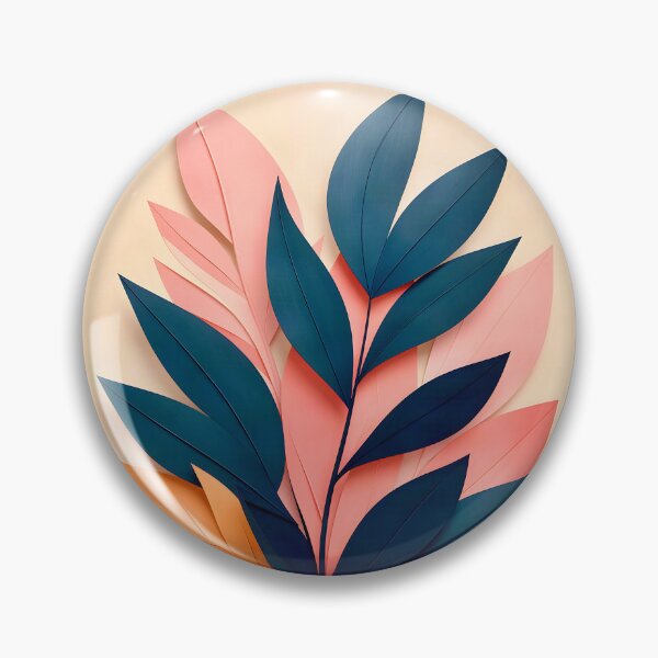 Item preview, Abstract Leaf Composition designed and sold by Vicky Brago-Mitchell®.