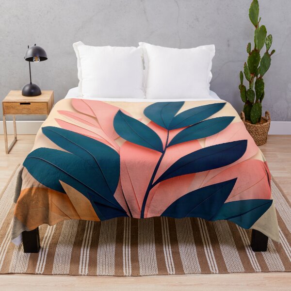Item preview, Abstract Leaf Composition designed and sold by Vicky Brago-Mitchell®.