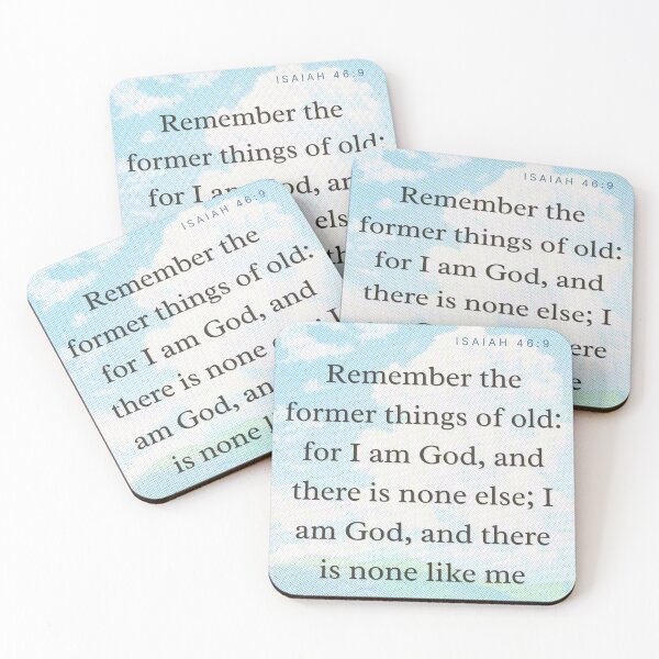 Item preview, Isaiah 46:9 designed and sold by Undonemadenew.