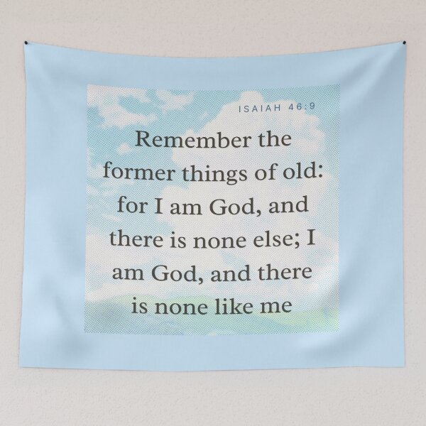 Item preview, Isaiah 46:9 designed and sold by Undonemadenew.