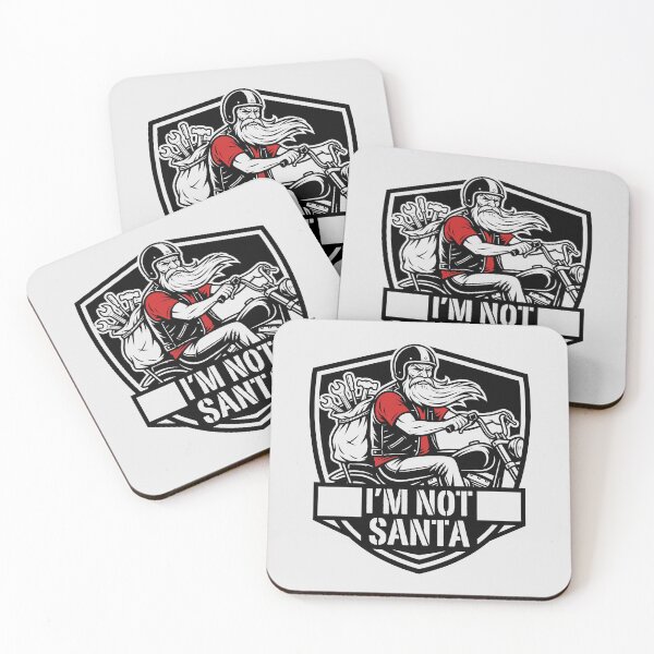 Item preview, I'm Not Santa Biker Mechanic Tools Motorcycle Christmas Graphic designed and sold by KiwiRider.