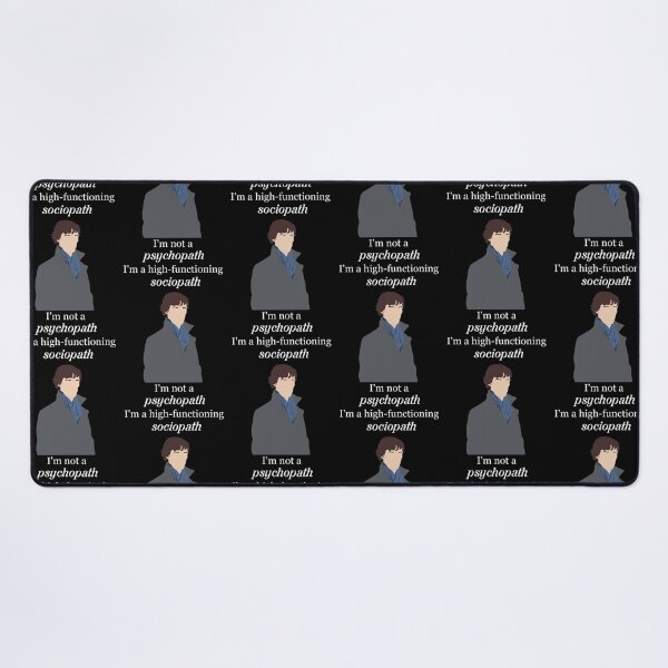 Item preview, Sherlock Bbc - I'M Not A Psychopath designed and sold by Rowephoeniart.