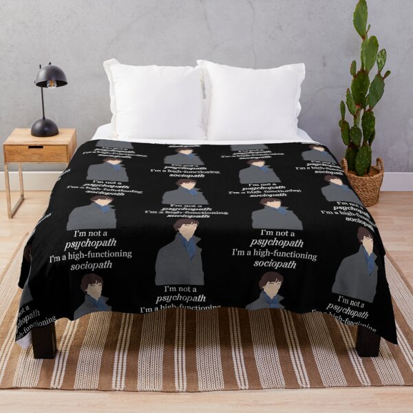 Item preview, Sherlock Bbc - I'M Not A Psychopath designed and sold by Rowephoeniart.