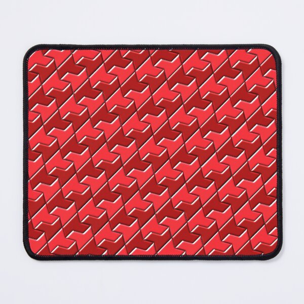 Item preview, Bubble houndstooth, red and redder designed and sold by mntimg.