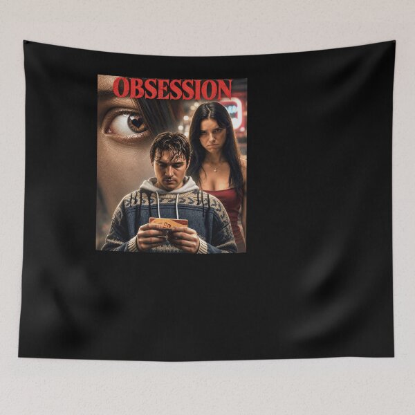 Item preview, Obsession Tshirts Obsession-Movie Curry Barker Movie Nikki Horror Graphic designed and sold by schwing1989.