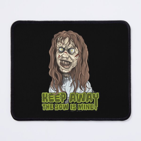 Item preview, Possessed Girl Creepy Face designed and sold by MillicentBern.