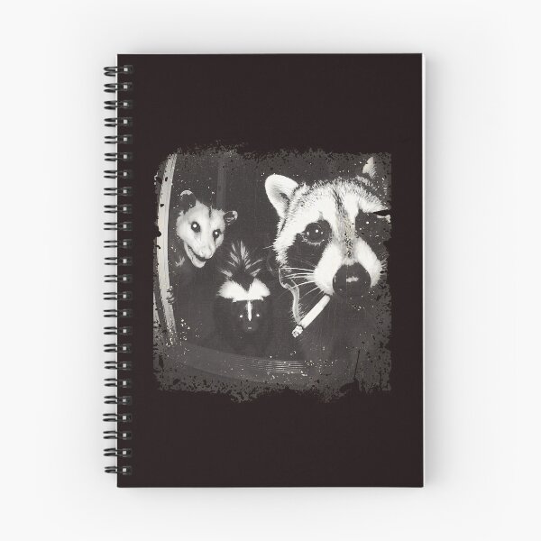 Item preview, Trash Panda Night Crew Raccoon Opossum Skunk designed and sold by ImeldaSparks.