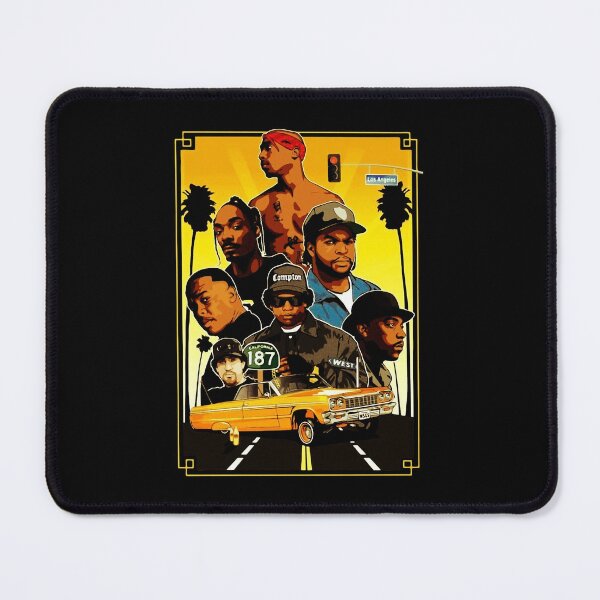Item preview, West Coast 90s Hip Hop Legends Montage Art designed and sold by ajengjung.