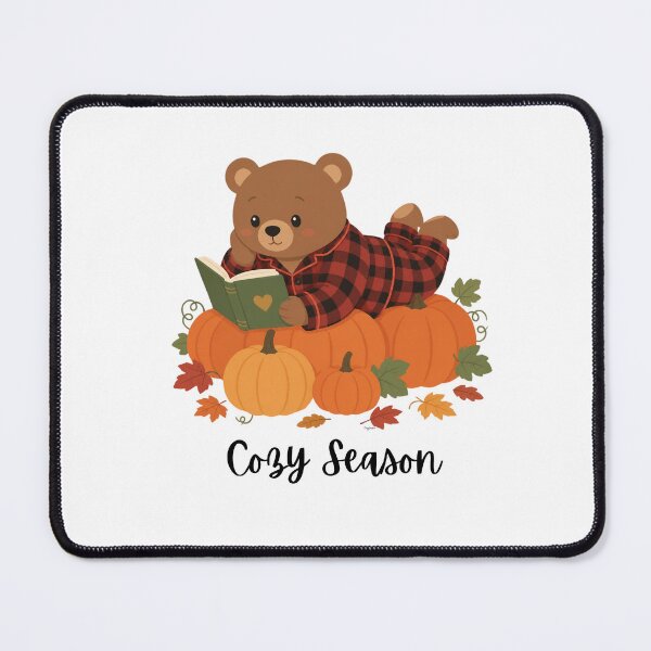Item preview, Cozy Bear Wearing Flannel Pajamas  designed and sold by RockyandMoonpie.
