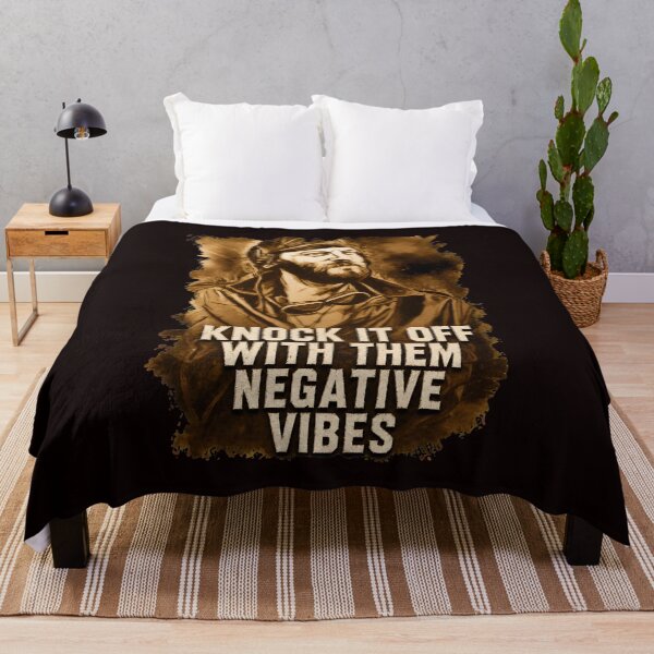 Item preview, Knock It Off Negative Vibes Vintage Aviator Quote designed and sold by theleftyworks.