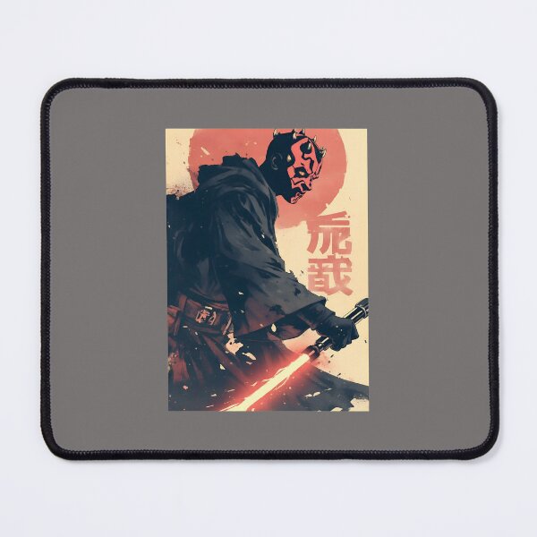 Item preview, Darth Maul Ukiyo-e Style Red Lightsaber Art-49 designed and sold by NicoKast.