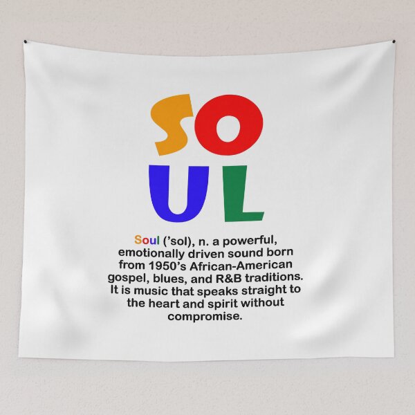 Item preview, DEFINIITION OF SOUL MUSIC designed and sold by RCP Digital Art.