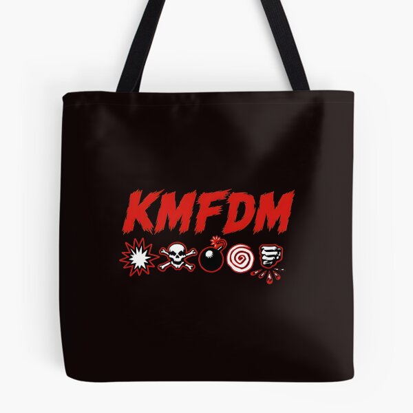 Item preview, KMFDM Band Icons Explosion Skull Bomb Spiral designed and sold by PickleballWeart.
