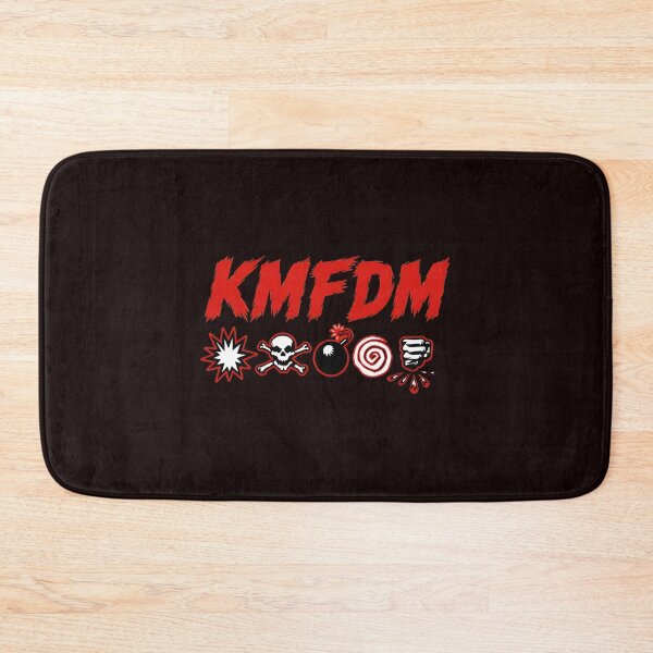 Item preview, KMFDM Band Icons Explosion Skull Bomb Spiral designed and sold by PickleballWeart.
