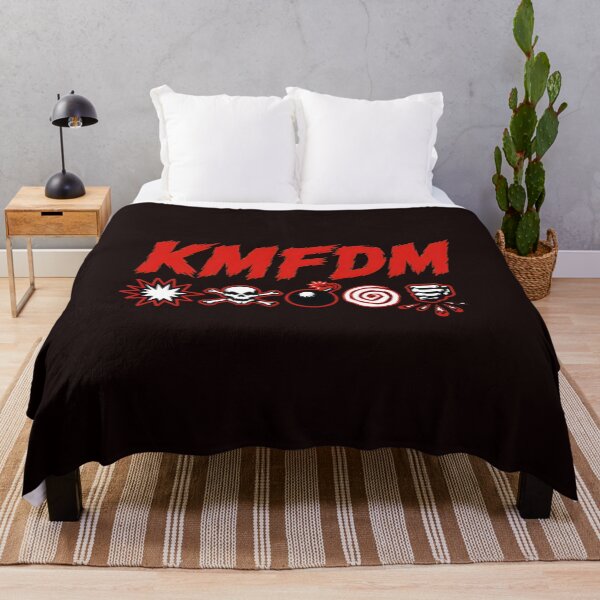 Item preview, KMFDM Band Icons Explosion Skull Bomb Spiral designed and sold by PickleballWeart.