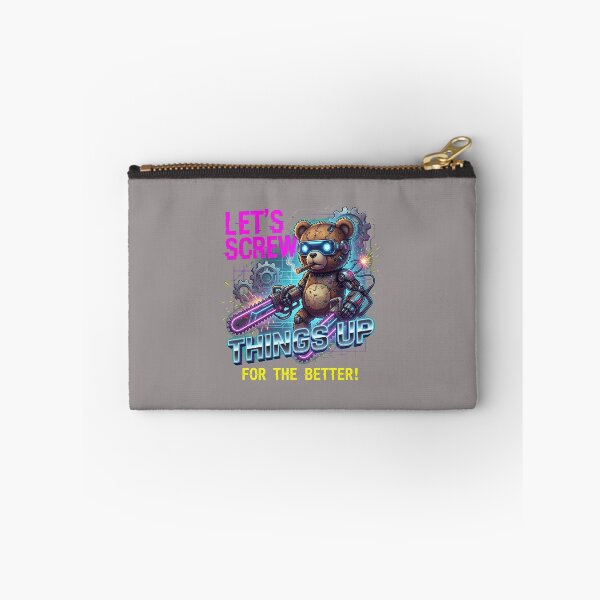 Item preview, Chainsaw Monster Text Let's Screw Things Up-10 designed and sold by EmreKar.