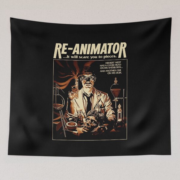 Item preview, Re-Animator Herbert West Classic Horror Movie Art designed and sold by ajengjung.