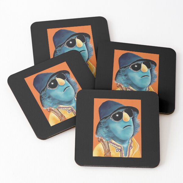 Item preview, Cool Blue Puppet Musician With Sunglasses Art designed and sold by RobertMEgan.