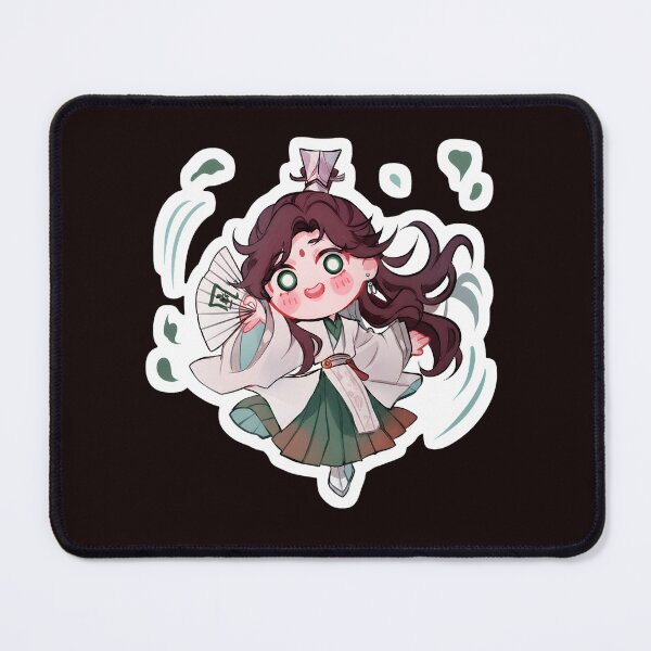 Item preview, Chibi Fan Dance Character Cute Anime designed and sold by PickleballWeart.